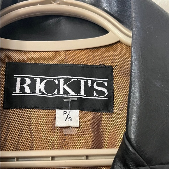 Ricki's Sleek Pleather Black Jacket - Picture 2 of 9